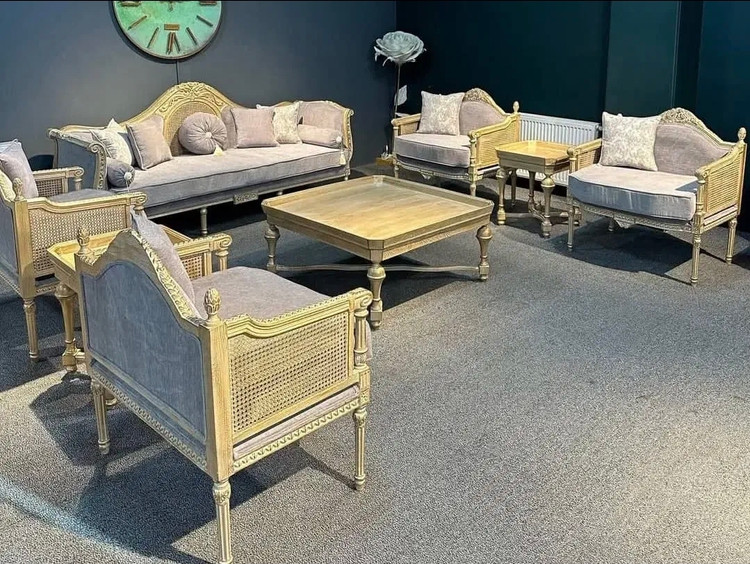 مبل استیل ابزاری کاجی